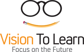 Vision to learn, Focus on the Future logo.